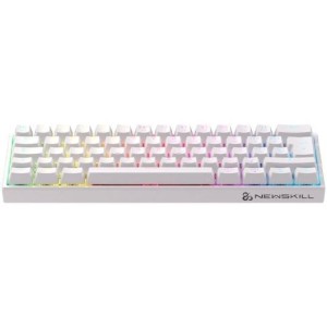 Newskill Pyros V2 Teclado Gaming Inalámbrico Mecánico 60% Hotswap Blanco