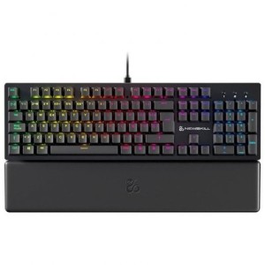 Newskill Serike V2 Teclado Gaming Mecánico RGB Negro NewSwitch Red