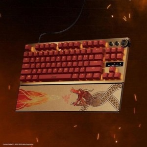 Teclado óptico Razer Huntsman V3 Pro Tenkeyless Counter-Strike 2 Dragon Lore US Layout
