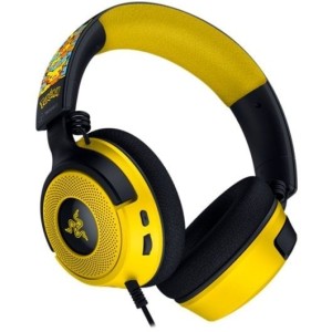 Razer Kraken V4 X Pokémon Kanto Starters Edition Auriculares Gaming USB Amarillo