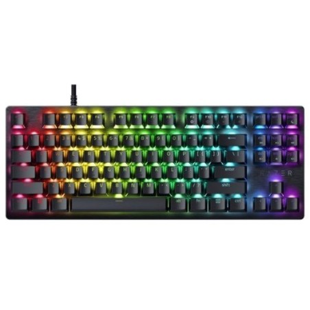 Huntsman V3 X Tenkeyless Teclado Clicky Optical Gaming RGB Razer Box Purple Negro