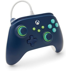 Power A Mando con cable Xbox Series X|S - Azul marino, mando