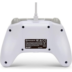 Power A, Mando con cable Xbox Series X|S - Blanco