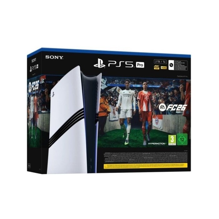 Sony PlayStation 5 Pro + EA FC 26 (Descargable)