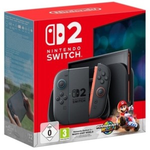 Nintendo Switch 2 7.9" FullHD HDR 120Hz 256GB Magnetic Joy-Con Modo Ratón Azul/Rojo + Mario Kart World