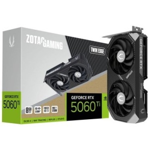 Tarjeta Gráfica ZOTAC GAMING GeForce RTX 5060 Ti Twin Edge 8GB GDDR7 Reflex 2 RTX AI DLSS4
