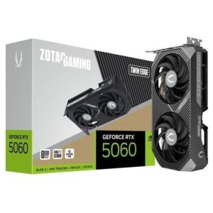 Tarjeta Gráfica ZOTAC GAMING GeForce RTX 5060 Twin Edge 8GB GDDR7 Reflex 2 RTX AI DLSS4