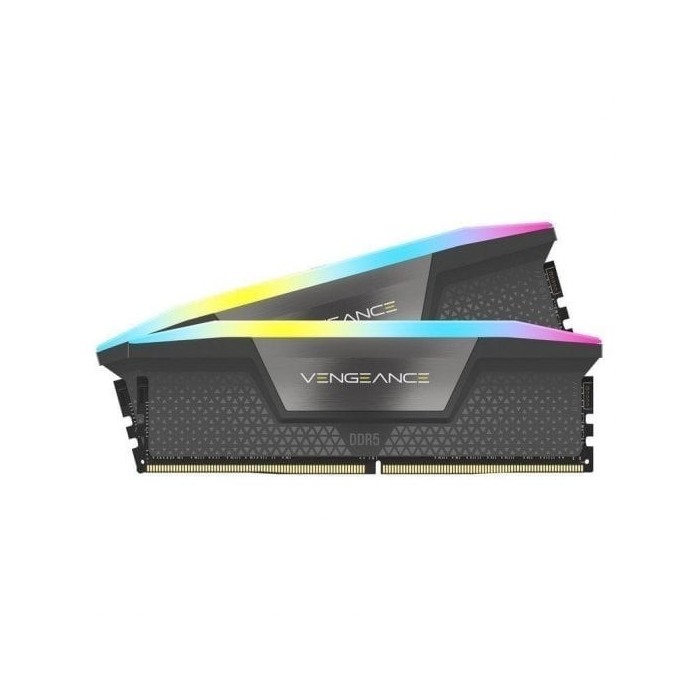 Memoria RAM Corsair Vengeance RGB DDR5 6000MHz 32 GB 2x16GB CL36 Memoria Dual AMD EXPO e Intel XMP