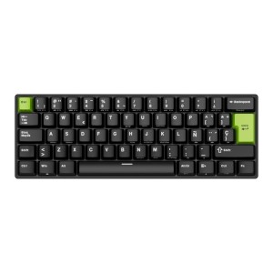 Teclado Royal Kludge RKC61 Hall Effect Magnetic Mint Switch Negro
