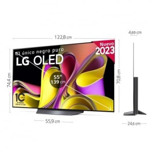TV OLED 55" LG OLED55B36LA, 4K UHD, Smart TV