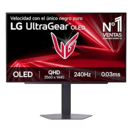 Monitor LG UltraGear 27GX704A 27" QHD 240Hz OLED 0,03ms FreeSync G-Sync HDR True Black 400