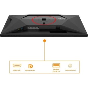 Monitor AOC G4 U27G4R 27" Fast IPS 4K UHD 160Hz / FHD 320Hz HDR400 Adaptive Sync