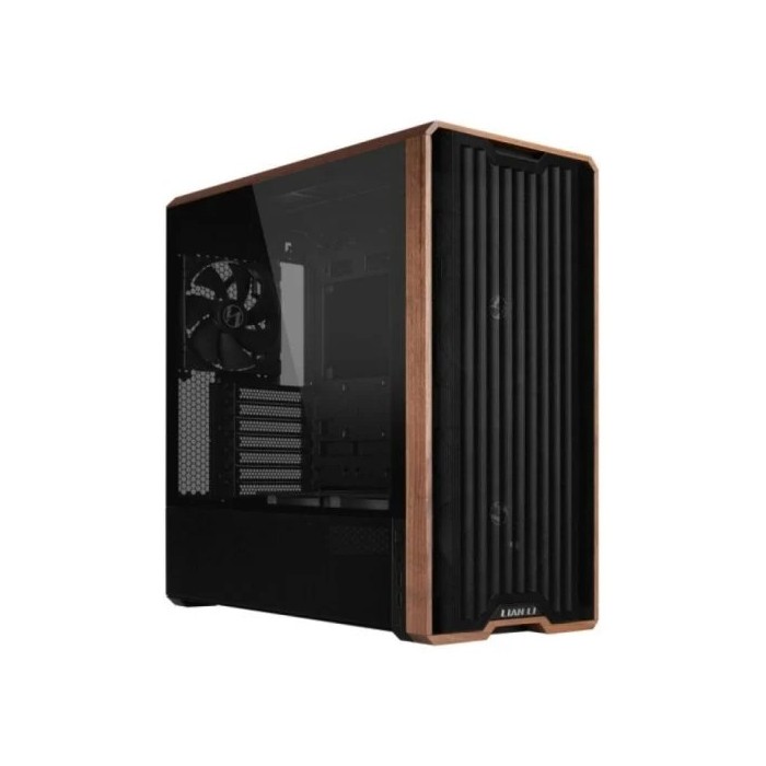 Torre PC Torre Lian Li Lancool LAN217X Negra Madera ATX Vidrio Templado Acero Midi Tower USB 3.2