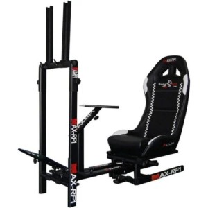 Simulador de carreras Blade GameSeat MAX RF-1 PRO+ Asiento Ajustable compatible con Fórmula 1 y Rally