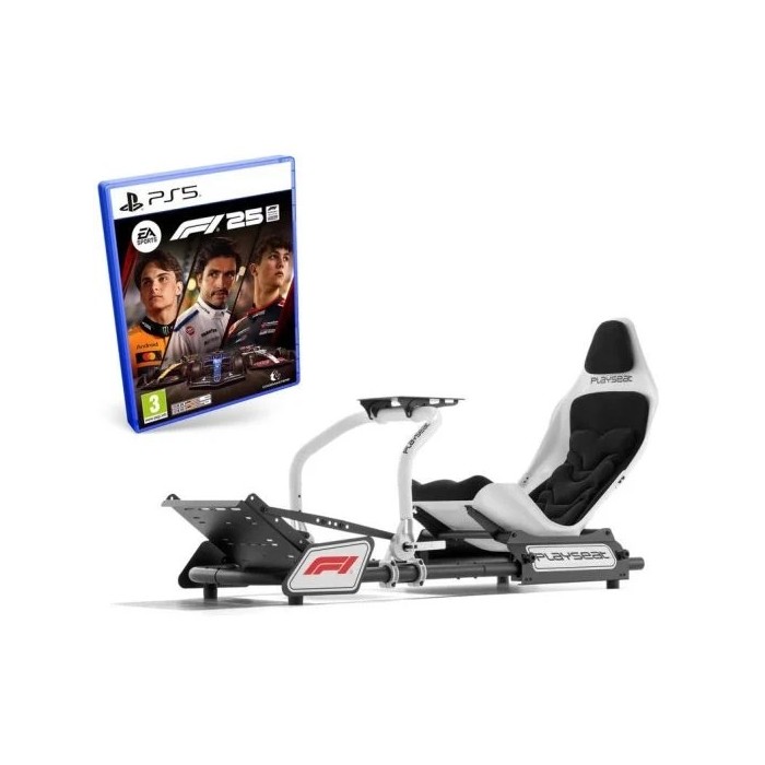 Playseat Formula Instinct F1 Edition Asiento de Carreras Blanco + EA Sports F1 25 PS5