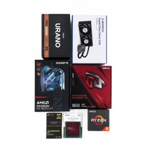 Ordenador Gaming R5 5500X3D - 32 RAM - SSD 1T - RX 9070XT + Windows 11
