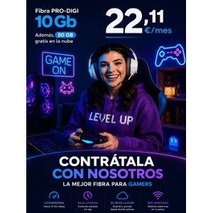 OFERTA PREVENTA Ordenador Gaming 10G de internet - R5 7500X3D - 32 RAM - SSD 1TB - RTX 5060Ti + Windows 11