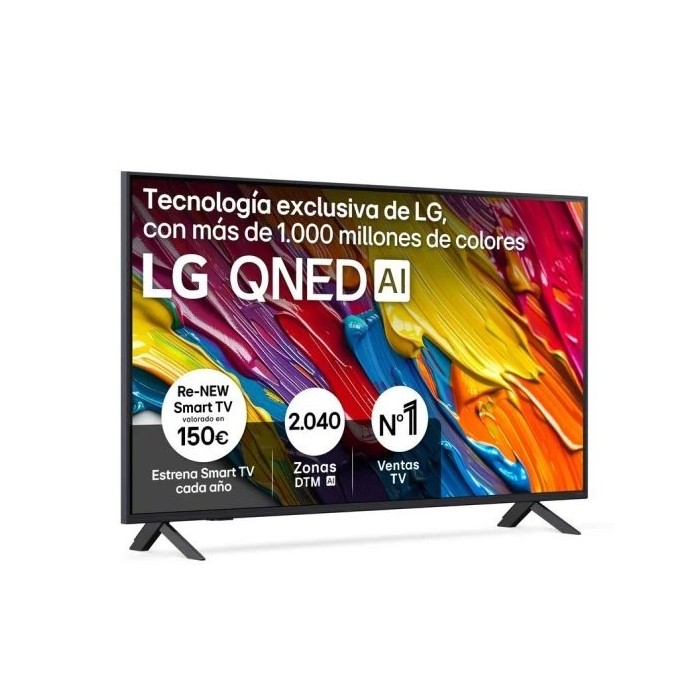 Televisor LG QNED AI 50QNED82A6B 127 cm (50") 4K Ultra HD Smart TV Wifi Negro