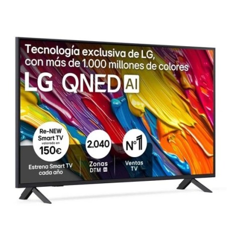 Televisor LG QNED AI 50QNED82A6B 127 cm (50") 4K Ultra HD Smart TV Wifi Negro