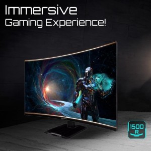 Monitor Gigabyte GS32QCA 31,5" QuadHD 180Hz VA Curvo FreeSync HDR