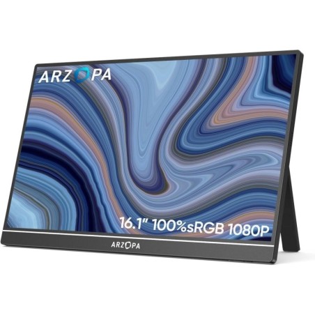 Monitor Arzopa Z1C 16.1" LED IPS FullHD FreeSync USB-C