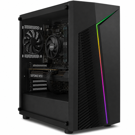 Ordenador Gaming R5 4500 - 16 RAM - SSD 500GB - RTX 5050 + Windows 11 PRO