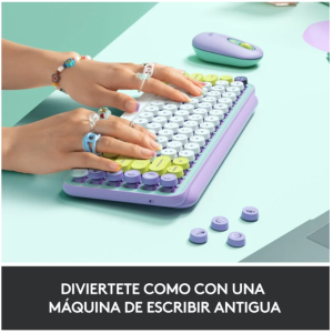 Logitech Pop Keys Daydream Teclado Mecánico Inalámbrico