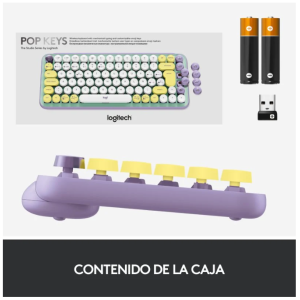 Logitech Pop Keys Daydream Teclado Mecánico Inalámbrico