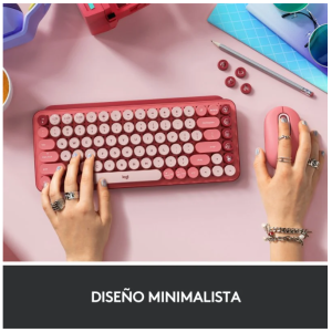 Logitech Pop Keys Heartbreaker Teclado Mecánico Inalámbrico