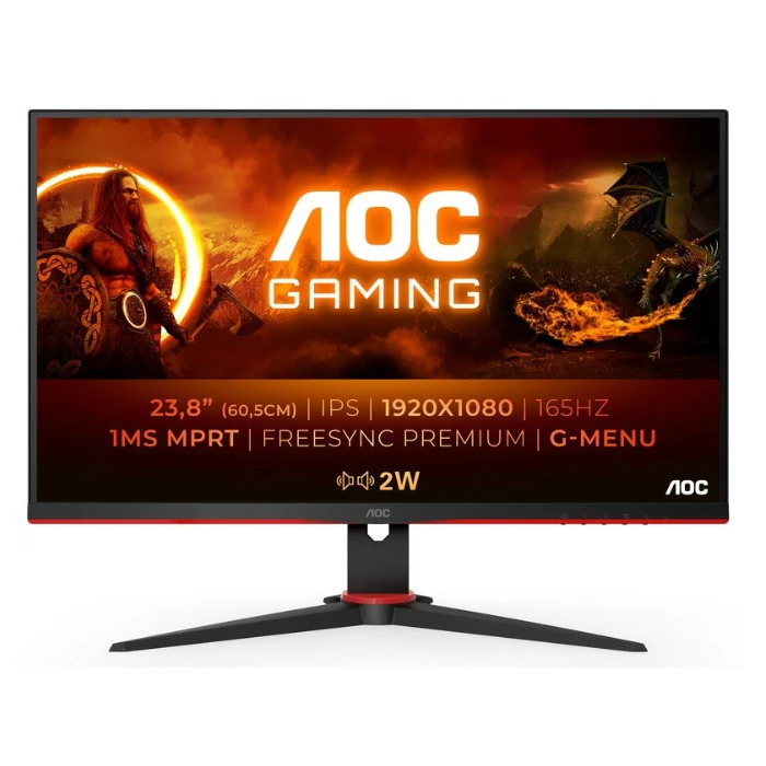 AOC 24G2SPAE/BK 23.8" LED IPS FullHD 165Hz FreeSync Premium