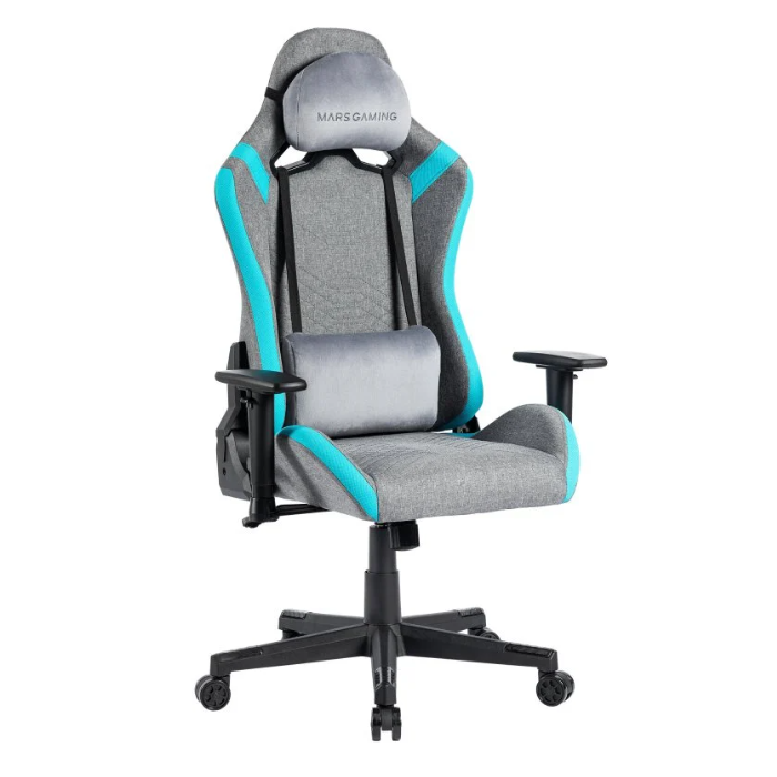 Mars Gaming MGC-Pro Fabric Silla Gaming Transpirable Azul