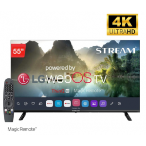 Televisor STREAM SYSTEM 55" 4k Smart TV WebOs