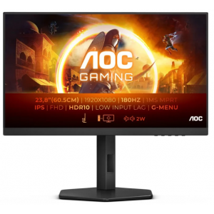 AOC 24G4X 23.8" LED Fast IPS FullHD 180Hz G-Sync Compatible