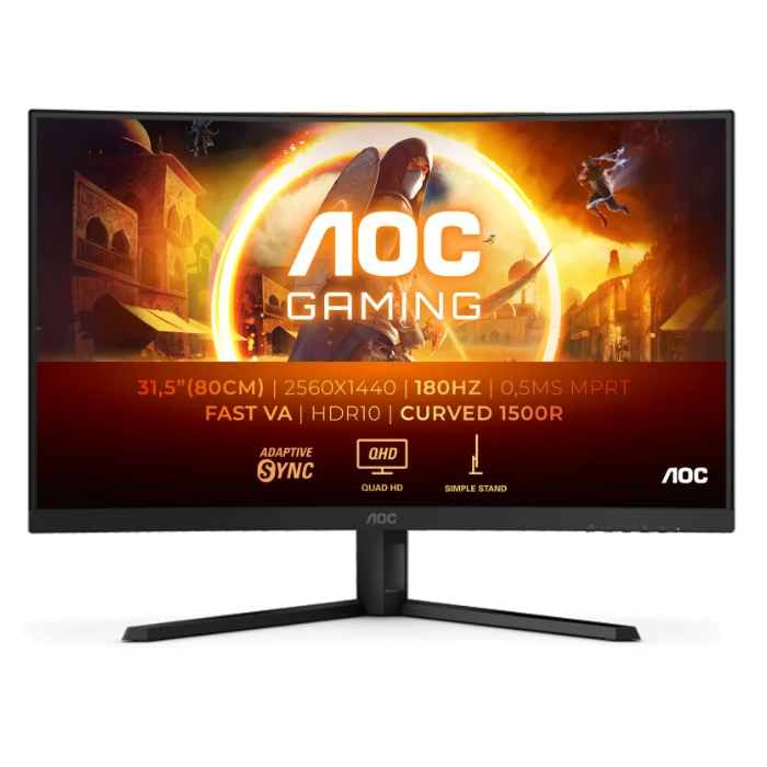 Monitor AOC CQ32G4VE 31.5" LED Fast VA QHD 180Hz Curva