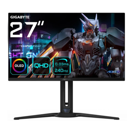 AORUS QD-OLED QHD 240Hz 0.03ms HDR 400 FreeSync Premium