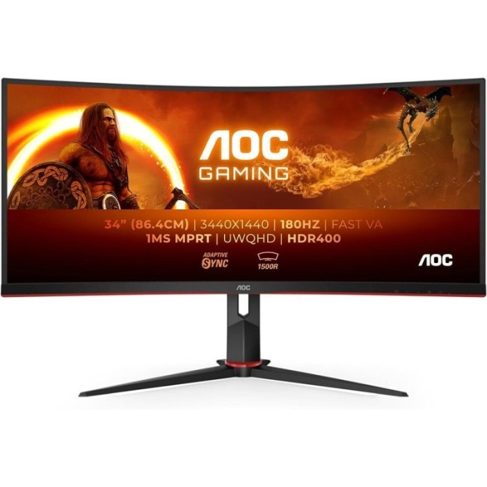 AOC 34" LED VA UltraWide QHD