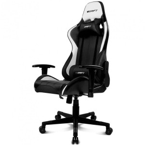 Drift DR175CARBON Silla Gaming Negra/Blanca