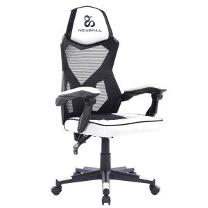 Newskill Eros Silla Gaming con Malla Ergonómica Blanca