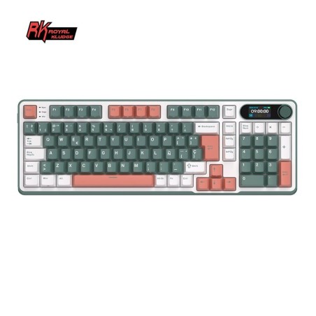 Teclado Royal Kludge RKS98 ISO-ES RGB Hot-Swappable Switch Brown Wireless Camping