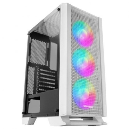 Torre PC Mars Gaming MC-C Cristal Templado USB 3.0 Blanco