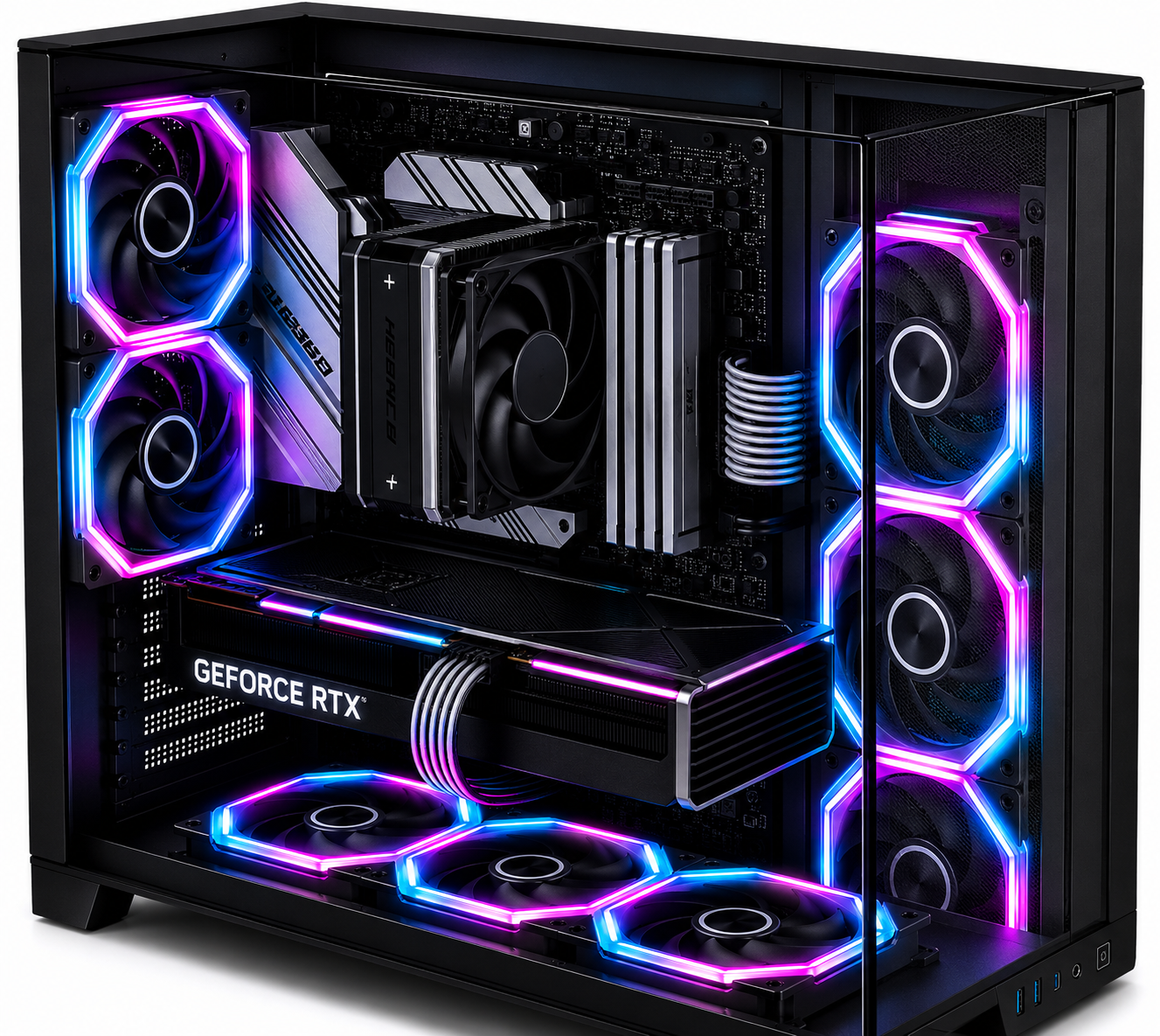 (36) Ordenador Gaming Intel Core i7-14700KF / 32GB / 2TB SSD M.2 / RTX 5080 + Windows 11 Pro