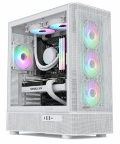 (38) Ordenador Gaming Ryzen 7 5700 32GB 1TB SSD RX 9070XT + Windows 11 Pro