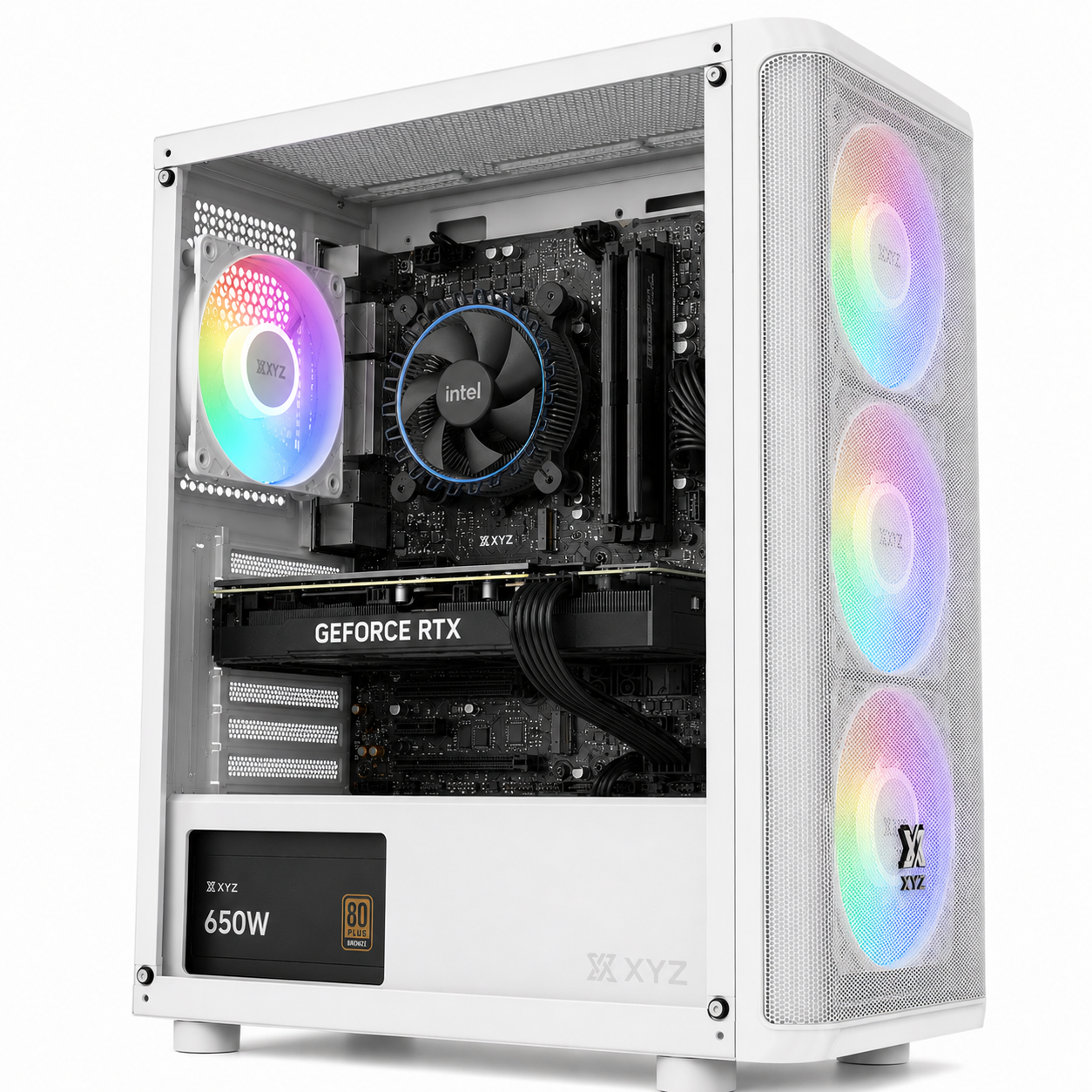(11) Ordenador Gaming i5 12400f - 16 RAM - SSD 1T - RTX 5050 + Windows 11