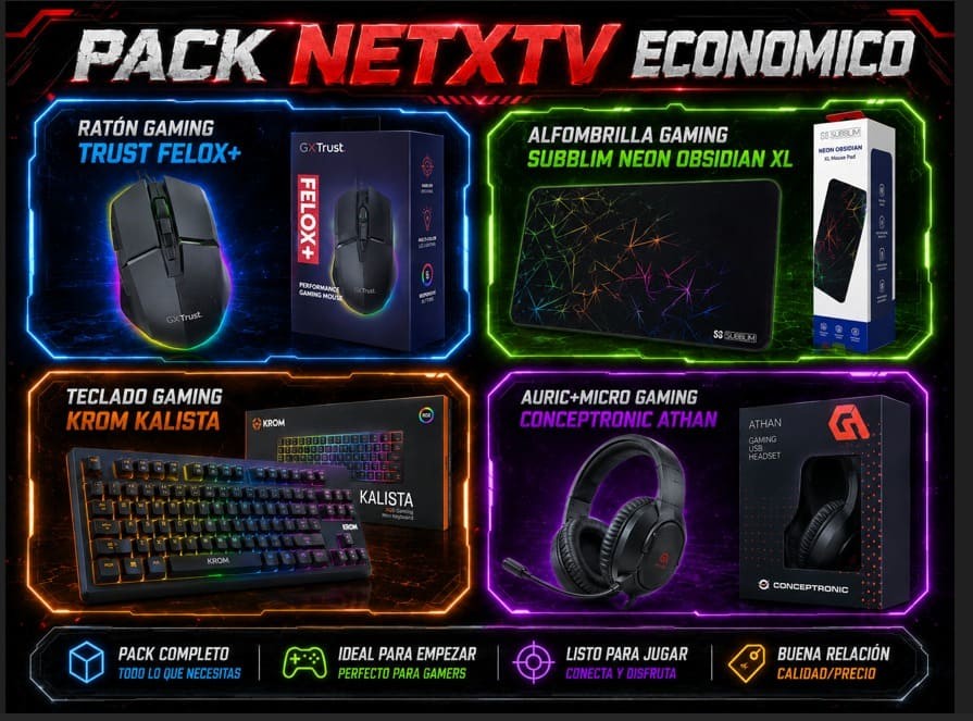 Pack NETXTV Económico – Calidad y Rendimiento al Mejor Precio