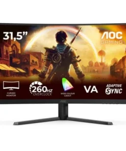 Monitor Gaming AOC C32G42ZE 31.5" Curvo | Full HD VA | 260Hz OC | 0,3ms | HDR10