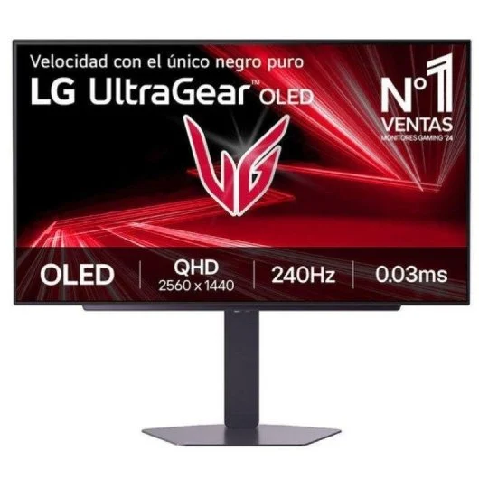 Monitor Gaming LG UltraGear 27GX704A-B 27" | OLED QHD | 240Hz | 0,03ms | True Black 400