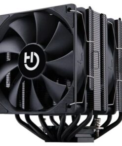 Disipador CPU Hiditec C20 PRO | 2x120 mm PWM | 6 Heatpipes | 265 W | Negro
