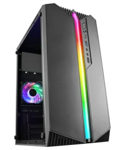 Caja Gaming Mars Gaming MC-S1 Black | ARGB | Micro-ATX