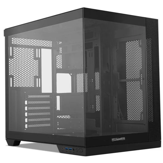 Caja Gaming Nox Hummer Astra Neo Negra con Cristal Templado Panorámico