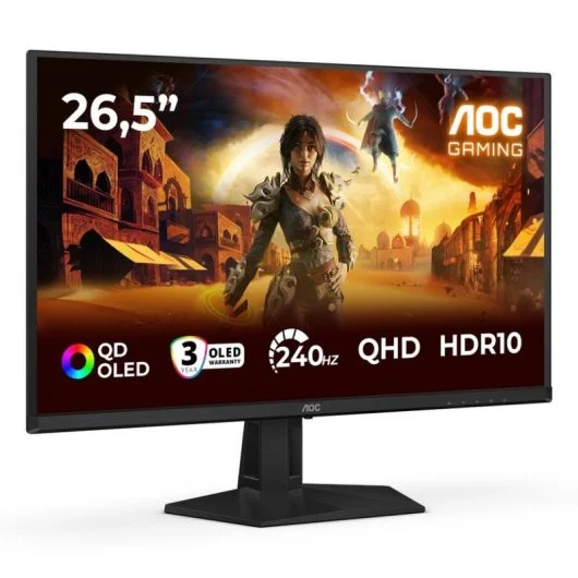Monitor Gaming AOC Q27G41ZDF 27" | QD-OLED QHD | 240Hz | 0,03ms | HDR10